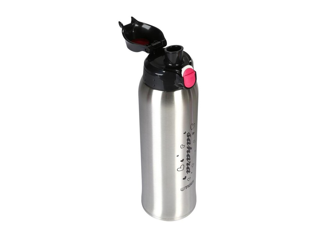 TIGER MMN F100 P 1.0 Liter Stainless Steel Sports Bottle With Holder Pink